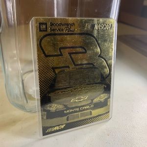 Dale Earnhardt Gold Card #3 Monte Carlo - NASCAR
